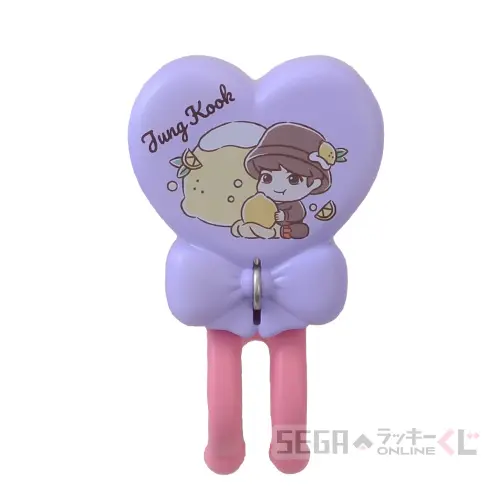 E賞-7 ルームクリップ （Ｊｕｎｇ Ｋｏｏｋ）[約10㎝]