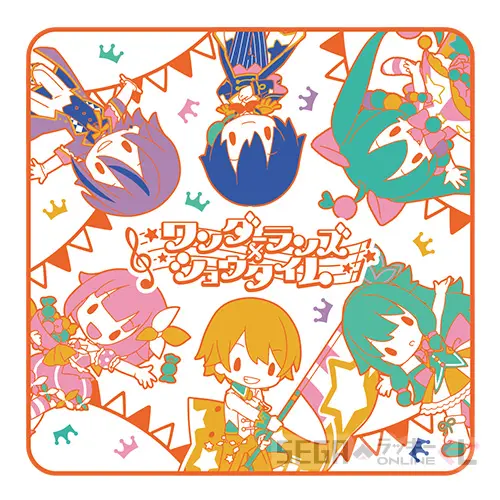E賞-4 ハンドタオル 「ワンダーランズ×ショウタイム」【全長約30cm】