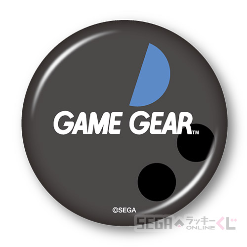 F賞-12 缶バッジ 「GAME GEAR」 [約7.5cm]