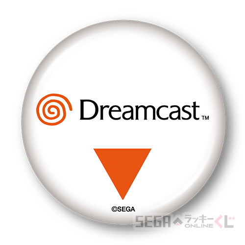 F賞-14 缶バッジ 「Dreamcast」 [約7.5cm]