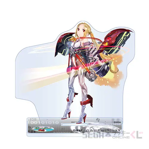 B賞-4 アクリルスタンド （アウトラン　アノード）[本体サイズ：約W11.2cm×H10cm台座サイズ：約W9cm×H3cm]