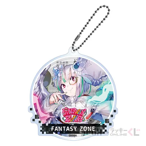 C賞-2 アクリルキーチェーン （ファンタジーゾーン　アノード）[約8cm]