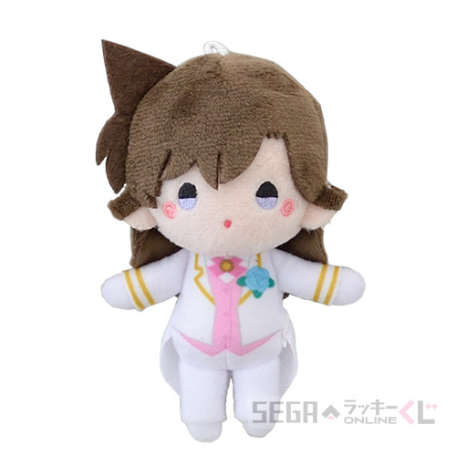 C賞-2 ぽわぽわ　ぬいぐるみマスコット 毛利蘭[約11cm]