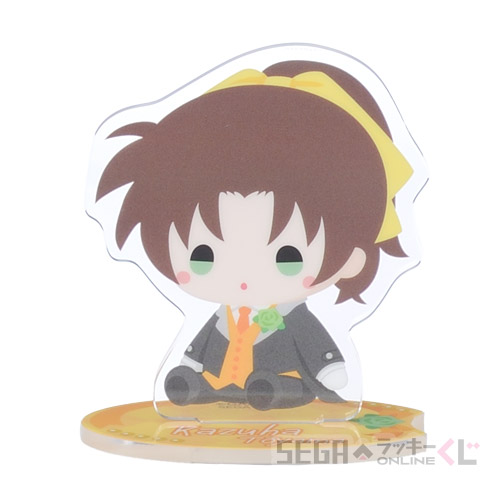 D賞-6 アクリルスタンド 遠山和葉[本体：約6cm 台座：約W5.8cm×D4cm]