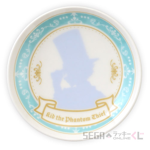 E賞-5 ミニプレート 怪盗キッド[約9cm]