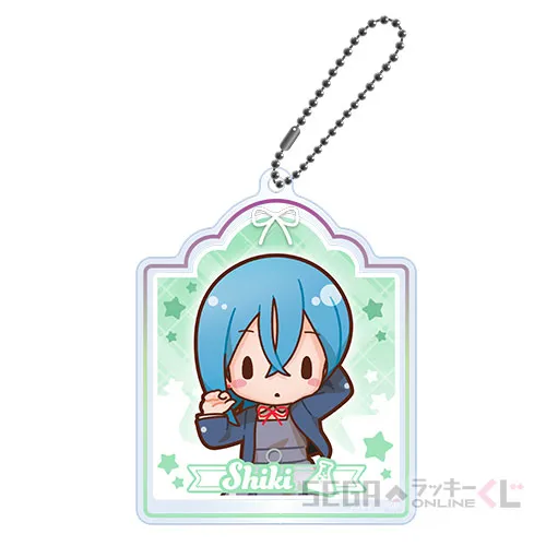D賞-8 ふわぷち　アクリルキーホルダー 若菜四季 [約W6cm×H8cm]