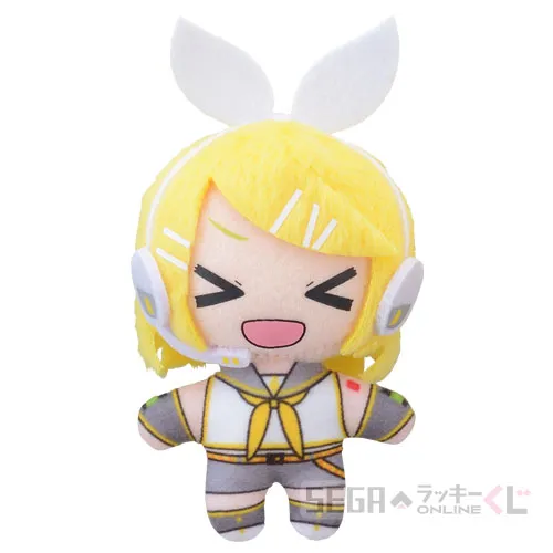 B賞-2 ぷちぬいマスコット 鏡音リン [全長約8cm]