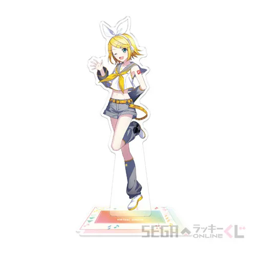 D賞-2 アクリルスタンド 鏡音リン [全高約16cm]