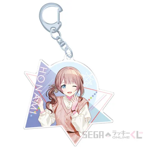 E賞-9 アクリルキーホルダー 望月 穂波 [全長約8cm]