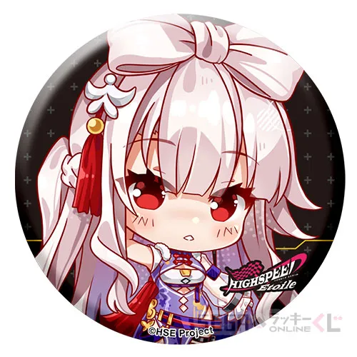E賞-22 缶バッジ “劉悠然 デフォルメVer” B [約Ｗ7.5cm]