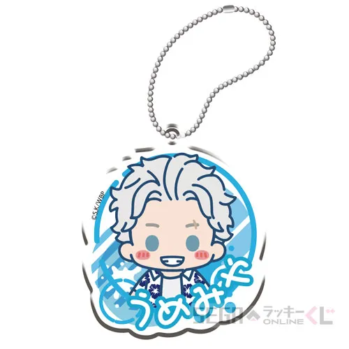 E賞-5 名前入りアクリルキーホルダー 梅宮一 [約W5.1cm×H6cm内]