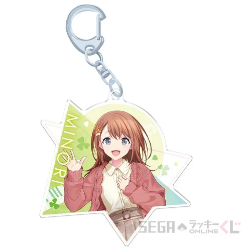 E賞-1 アクリルキーホルダー 花里 みのり [全高約16cm]