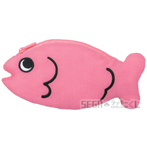 E賞-2 キュートなお魚ポーチ [約20cm]