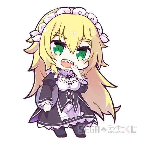 D賞‐7 アクリルキーホルダー “フレデリカ”（全長6.5cm）