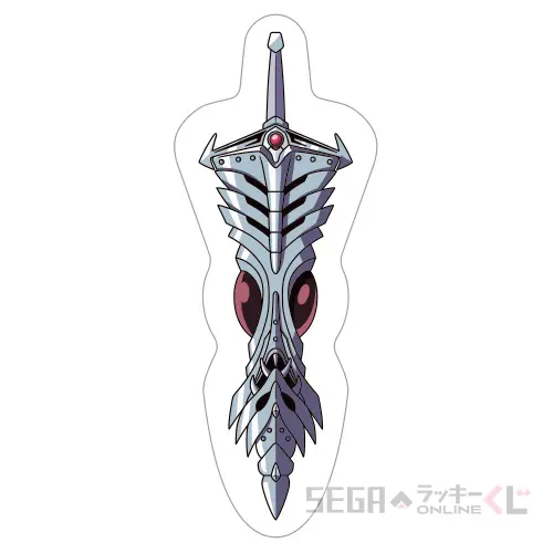 C賞-6 ピンズ “鎧の魔剣”（3～4㎝四方予定）