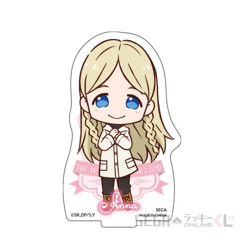 B賞-5 クリアスタンド アンナ（約9cm）