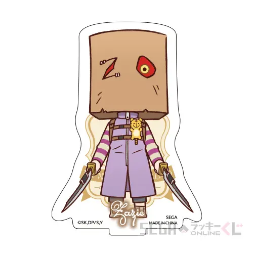 B賞-8 クリアスタンド ザジ（約9cm）