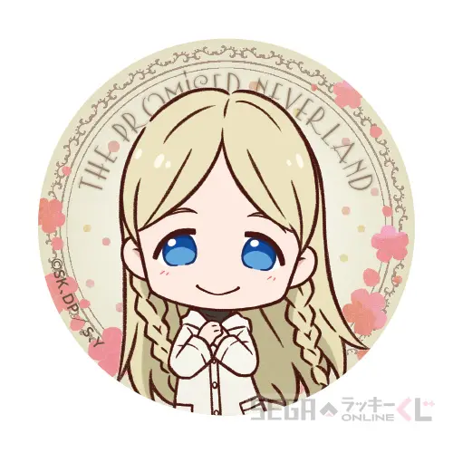 C賞-15 缶バッジ アンナ B（約8cm）