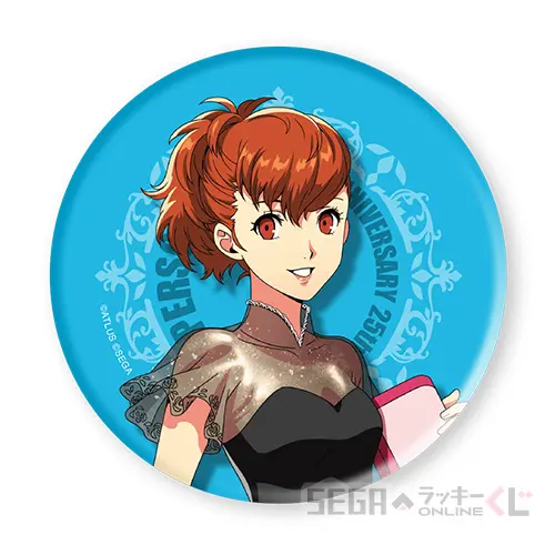 E賞-5 P25th PARTY 缶バッジ P3PW[約7.5cm]