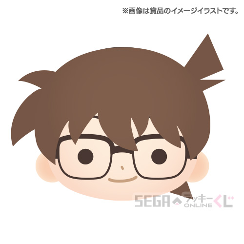 A賞 フェイスクッション 江戸川コナン(全2種)