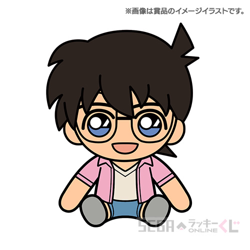 B賞 ぬいぐるみ 江戸川コナン(全6種)
