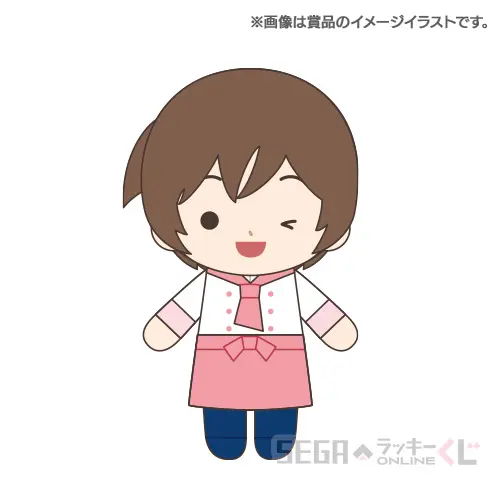 D賞-6 ぬいぐるみマスコット 佐藤美和子[約10cm]