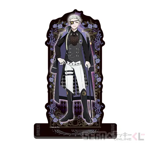 C賞-9 アクリルスタンド （ディミトリ・ロマネ）[本体約12×6cm、台座約8×5cm]