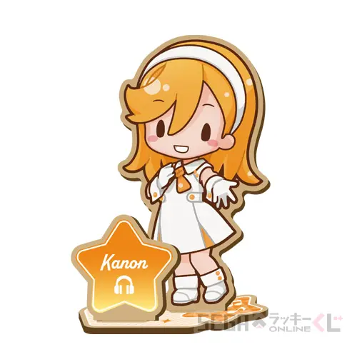 D賞-1 木製スタンド “澁谷かのん-Wish Song”[A6サイズ/約105×148㎜/フレーム込]