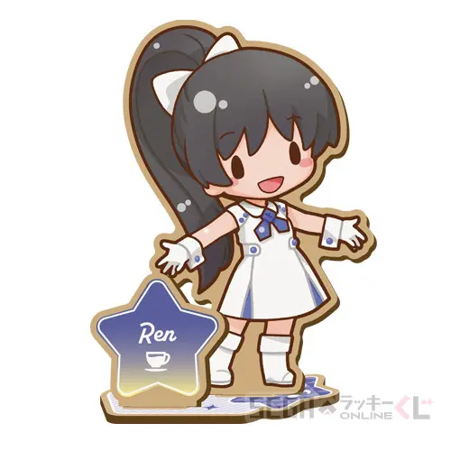 D賞-5 木製スタンド “葉月 恋-Wish Song”[A6サイズ/約105×148㎜/フレーム込]