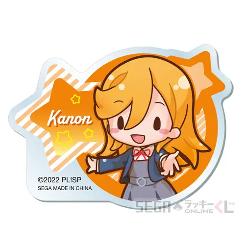 E賞-1 アクリルクリップ “澁谷かのん”[約7×5cm]