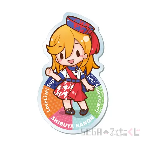 E賞-6 アクリルクリップ “澁谷かのん-START!! True dreams”[約7×5cm]