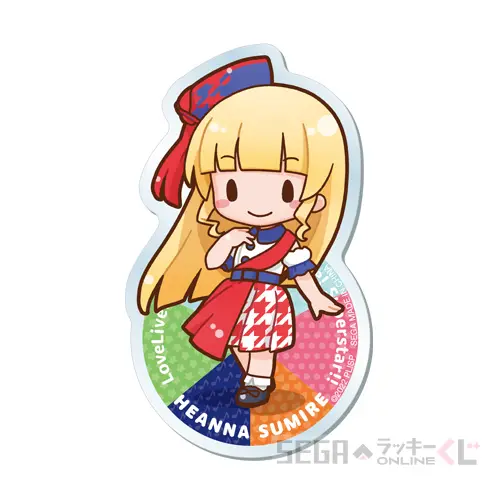 E賞-9 アクリルクリップ “平安名すみれ-START!! True dreams”[約7×5cm]