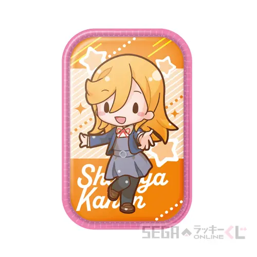 F賞-1 ふわふわバッジ “澁谷かのん”[約4.5×7cm]