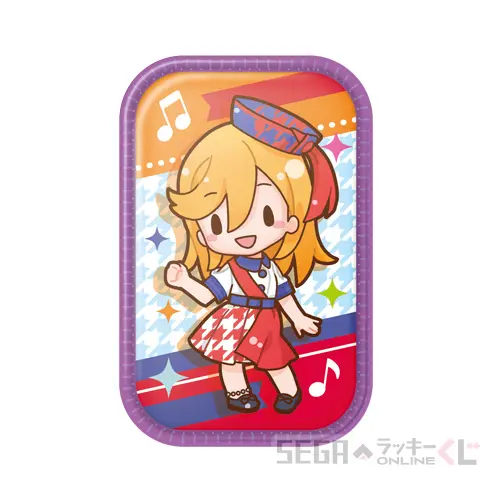 F賞-6 ふわふわバッジ “澁谷かのん-START!! True dreams”[約4.5×7cm]