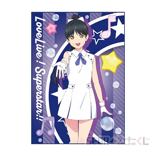 C賞-5 布ポスター “葉月 恋-Wish Song”[B2サイズ（約52×73㎝）]