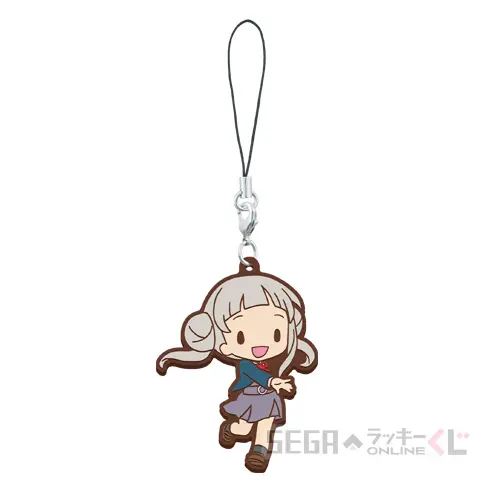 D賞-3 ラバーキーホルダー “嵐 千砂都”[約3×7cm]