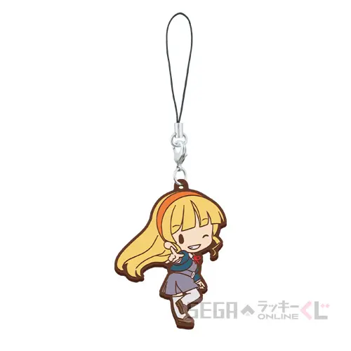 D賞-4 ラバーキーホルダー “平安名すみれ”[約3×7cm]