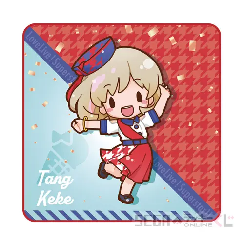 E賞-7 ハンドタオル “唐 可可-START!! True dreams”[約30×30㎝]