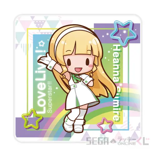E賞-4 ハンドタオル “平安名すみれ-Wish Song”[約30×30㎝]
