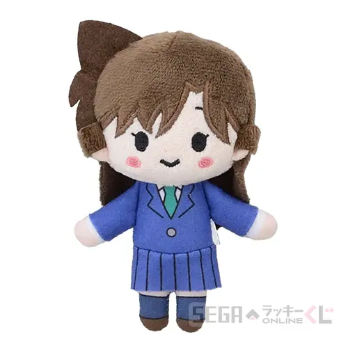C賞-2 ぬいぐるみマスコット 毛利 蘭[約W80～100㎜×H110㎜]