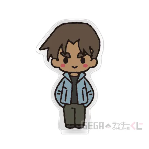 D賞-4 アクリルスタンド 服部 平次[本体：約H100ｍｍ×W80ｍｍ×Ｄ3ｍｍ 台座:約40×30ｍｍ]