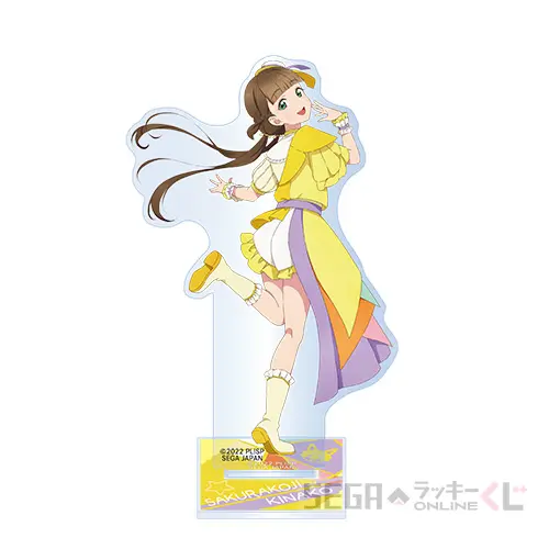 C賞-6 アクリルスタンド “桜小路きな子” [本体サイズ：約W74×H120mm以内 台座サイズ：約W40×H40mm]