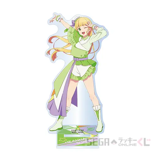 C賞-4 アクリルスタンド “平安名すみれ” [本体サイズ：約W74×H120mm以内 台座サイズ：約W40×H40mm]