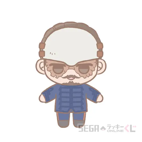 B賞-4 ぬいぐるみマスコット “鶴見中尉”[約10cm]