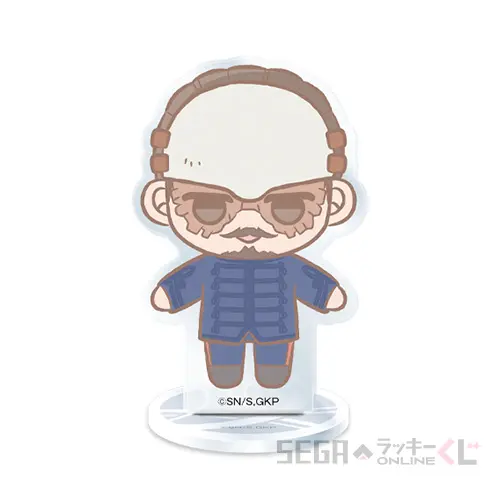 C賞-4 クリアスタンド “鶴見中尉”[約7cm]
