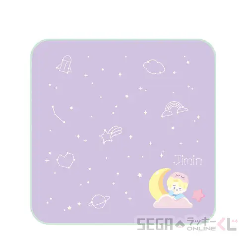 D賞-5 ハンドタオル “Ｊｉｍｉｎ”[約30cm×30cm]