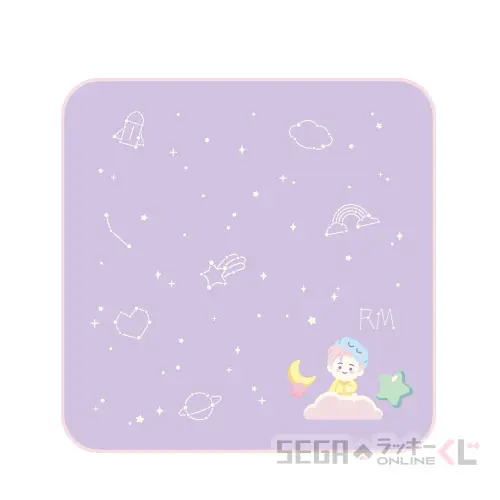 D賞-1 ハンドタオル “ＲＭ”[約30cm×30cm]