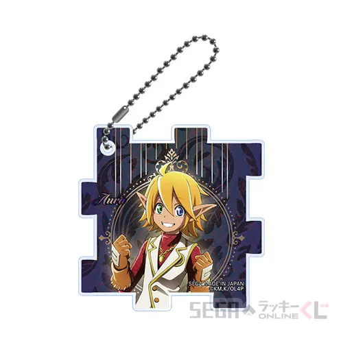 D賞-6 アクリルパズルキーホルダー （アウラ）[約6×6cm]