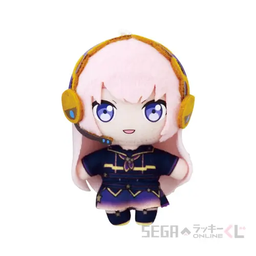 B賞-5 ぷちぬいマスコット “教室のセカイの巡音ルカ”[全長約8×5cm]