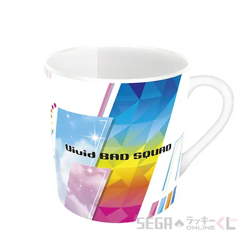 C賞-2 マグカップ Vivid BAD SQUAD[全高約8×9cm]